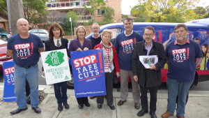 John Kaye at Bankstown TAFE in 2015 - that's how we remember him best